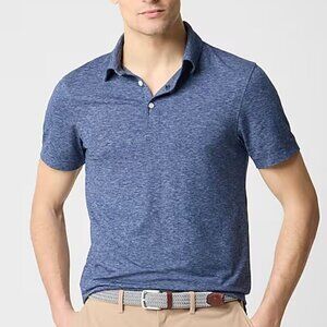 J. Crew Men's Moisture Wicking Stretch Performance Polo Shirt Size L NWOT
